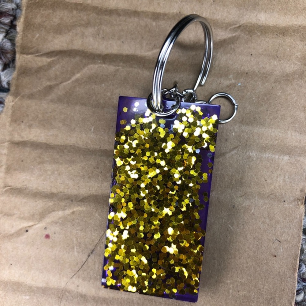 Homemade Resin keychain